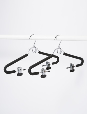 Haven Essentials Cintre Foam Hanger with Clips, Set-of-2 product photo
