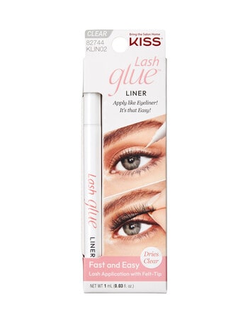 Kiss Nails Lash Liner Glue, Clear product photo