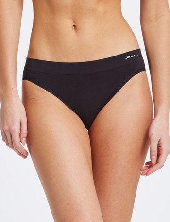 Jockey Woman Skimmies Bikini Brief, Black product photo