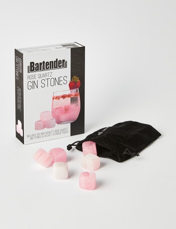 Bartender Ultimate Rose Quartz Gin Stones & Bag product photo