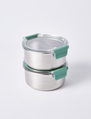 Smash Eco Snack Pots, Set-of-2, 200ml, Green product photo