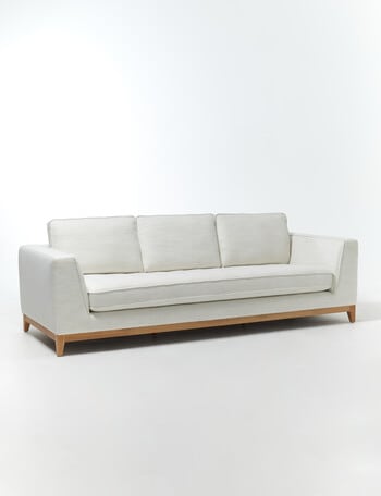 LUCA Oasis II 3.5 Seater Sofa, Pearl product photo