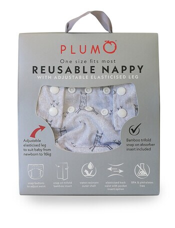 Plum Reusable Nappy Llama product photo