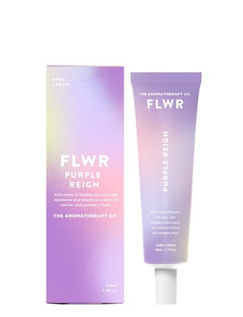 The Aromatherapy Co. FLWR Hand Cream, 50ml, Purple Reign product photo