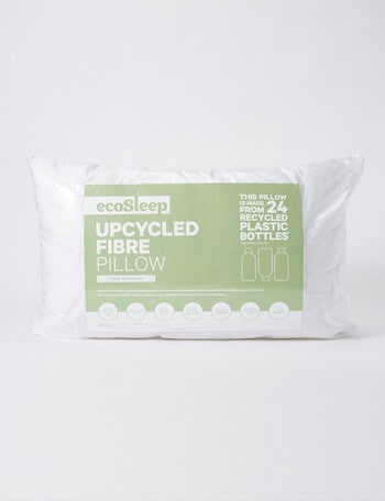 ecoSleep Regenerated Polyester Fibre Pillow, Firm product photo