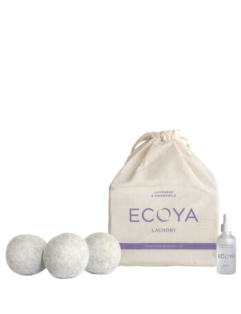 Ecoya Lavender & Chamomile Dryer Ball Set product photo