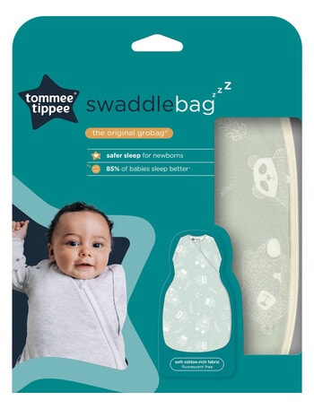 Tommee Tippee Swaddle Snuggle, 2.5 Tog, Woodland Grofr, 0-3m product photo