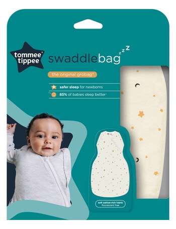 Tommee Tippee Swaddle Snuggle, 2.5 Tog, Oatmeal Marle, 0-3m product photo