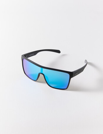 Gasoline Oversize Sunglasses, Black product photo
