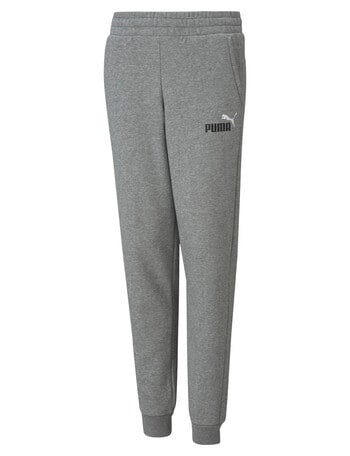 Puma Essential Fleece Logo Pants, Grey product photo
