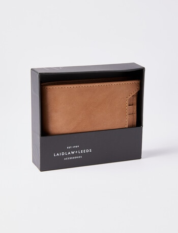Laidlaw + Leeds Horizontal Wallet & Cardholder, Tan product photo