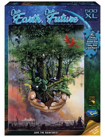 Puzzles Our Earth, Our Future, Save the Rainforest, 500pc XL product photo