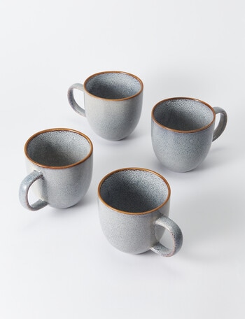 Salt&Pepper Series Mug Set, 380ml, Sky, Set-of-4 product photo
