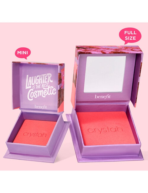 benefit Crystah Strawberry Pink Blush Mini product photo View 02 L