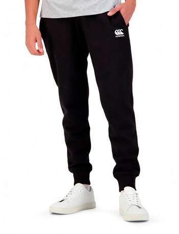 Canterbury Tapered Fleece Cuff Pant, Black product photo