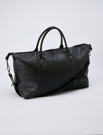 Laidlaw + Leeds Duffle Bag, Black product photo