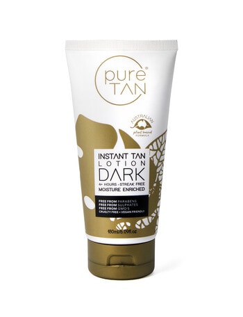 pureTAN Instant Tan Lotion, Dark, 180ml product photo