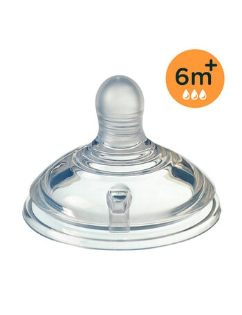 Tommee Tippee TT Super Soft Teats, Pack of 2, 6m+ product photo
