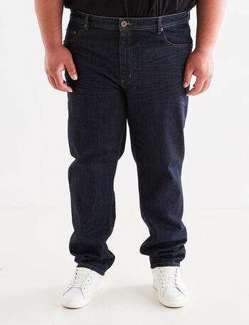 Chisel King Size Jean Stretch Straight Leg, Beige product photo