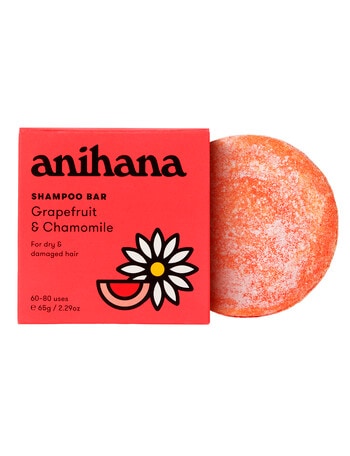 anihana Shampoo Bar, Grapefruit & Chamomile, 65g product photo
