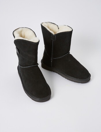 Mi Woollies Raglan Boot, Black product photo