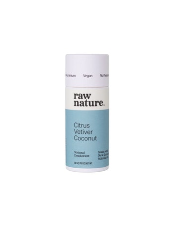 Raw Nature Citrus + Vetiver Natural Deodorant, 50g product photo