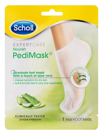 Scholl Pedi Foot Mask, Nourish product photo