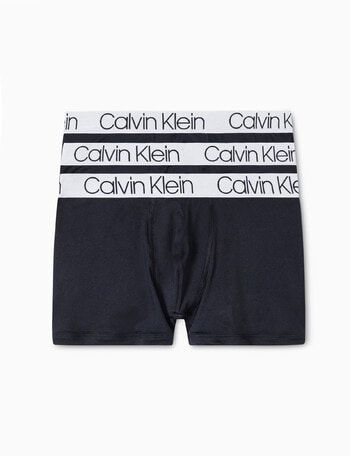 Calvin Klein Engineered Micro Trunk, 3-Pack, Black product photo