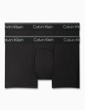 Calvin Klein Active Cotton Trunk, 2-Pack, Black product photo
