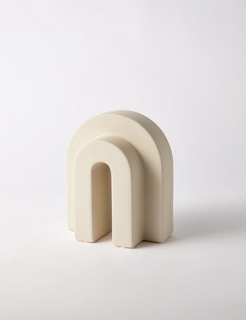 M&Co Arch Shaped Object, Stone product photo