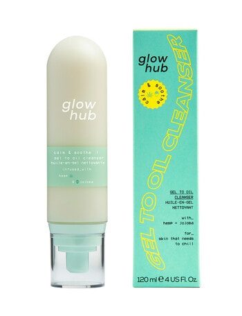 Glow Hub Calm & Soothe Gel To Oil Cleanser product photo