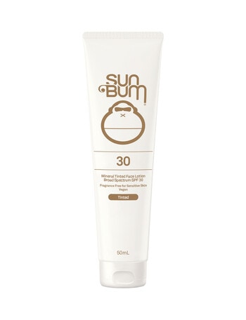 Sun Bum Mineral Tinted Sunscreen Face Lotion SPF 30, 50ml product photo