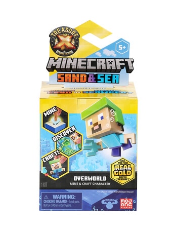 Treasure X Minecraft Series 3 Sand & Sea, Assorted product photo