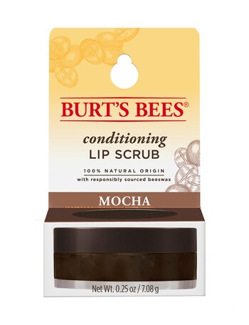 Burts Bees Mocha Lip Scrub, 7.08g product photo