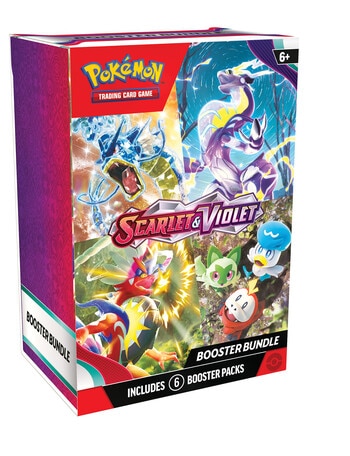 Pokemon Trading Card TCG Scarlet & Violet 6-Pack Booster Bundle product photo