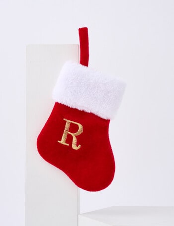 Christmas Shop Mini Stocking Alphabet R product photo