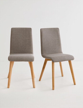 Marcello&Co Tulsa Dining Chair, Grey, Set of 2 product photo