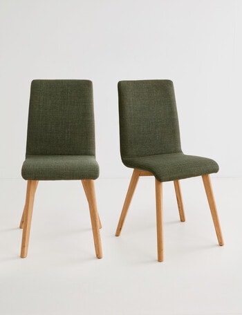 Marcello&Co Tulsa Dining Chair, Green, Set of 2 product photo