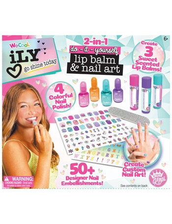 ILY 2-in-1 Lip Balm & Nail Art product photo