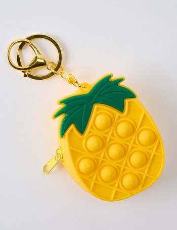 Switch Pineapple Push Pop Purse, Yellow product photo