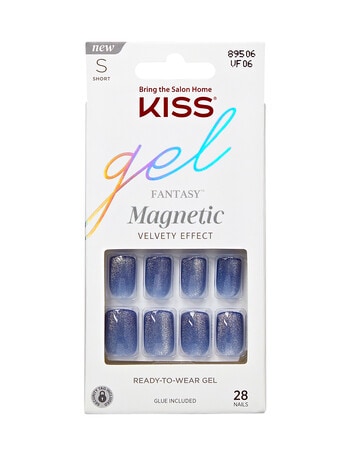 Kiss Nails Gel Fantasy Magnetic Nails, See You Soon product photo