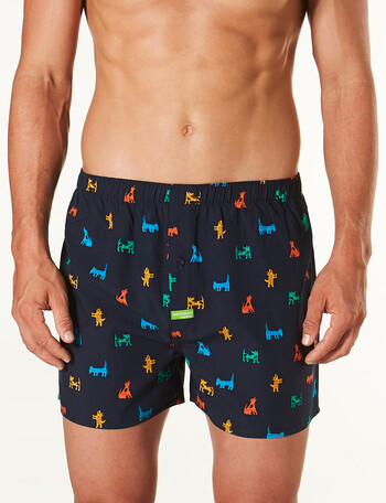 Mitch Dowd Dog Gone Bad Bamboo-Blend Boxer Short, Navy product photo