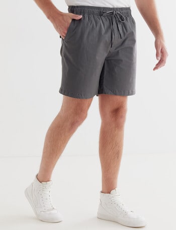 Tarnish Staple Shorts, Charcoal product photo