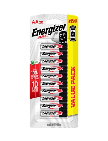 Energizer Max AA Battery, 20-Pack product photo