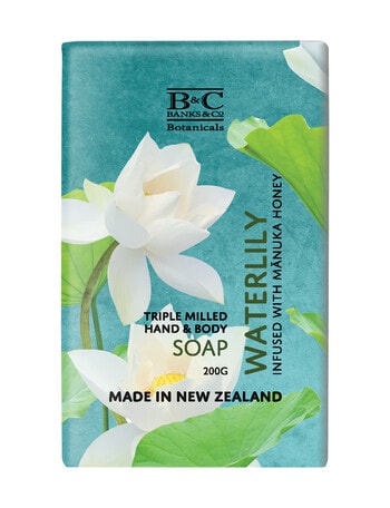 Banks & Co Waterlily Luxury Soap Bar, 200g product photo