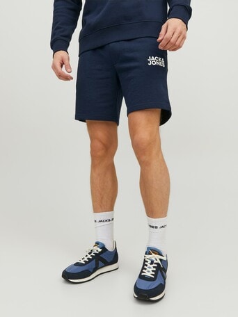 Jack & Jones Bex Sweat Shorts, Navy product photo