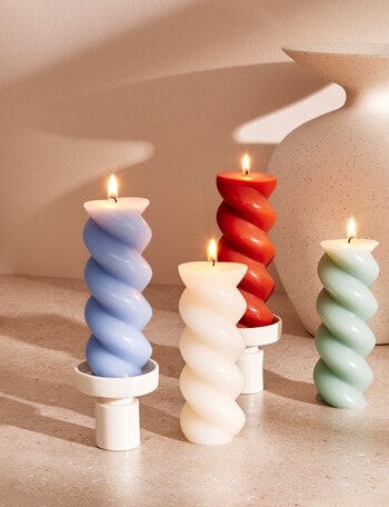 Home Fusion Twisted Column Candle product photo