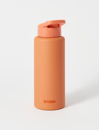 Smash Sipper Stainless Steel Bottle, 1000ml, Clay product photo