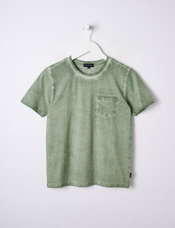 No Issue Snow Wash Short Sleeve Tee, Basil product photo