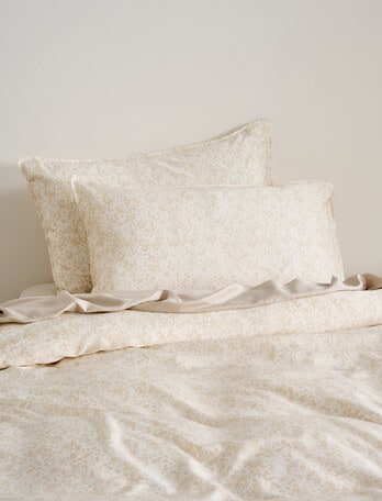 Domani Silky Tencel Standard Pillowcase, Linen Print product photo
